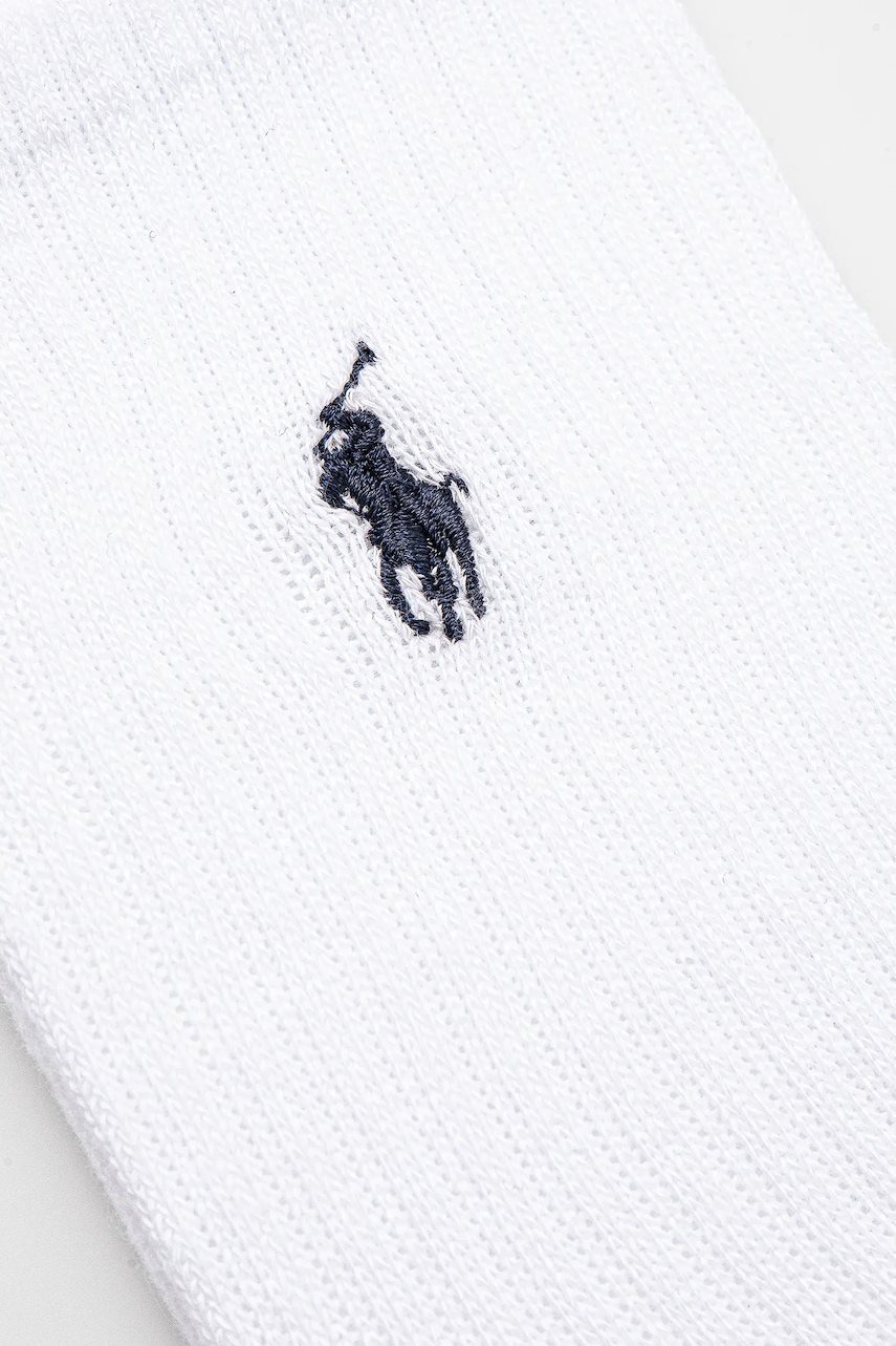 Детские носки Polo Ralph Lauren 6 шт цвет белый 444974056001 Детские носки Polo Ralph Lauren 6 шт цвет белый 444974056001