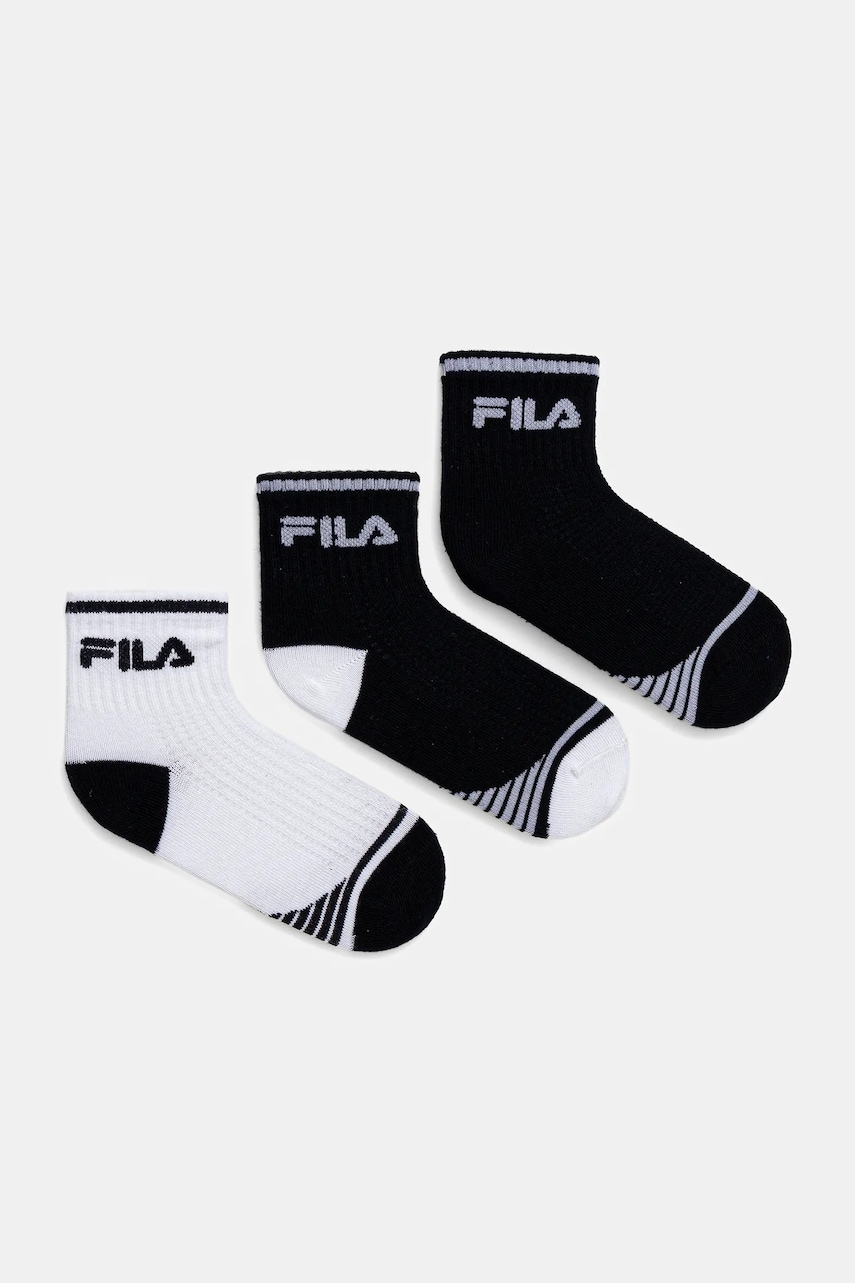 Fila șosete copii 3-pack culoarea bleumarin, F2105