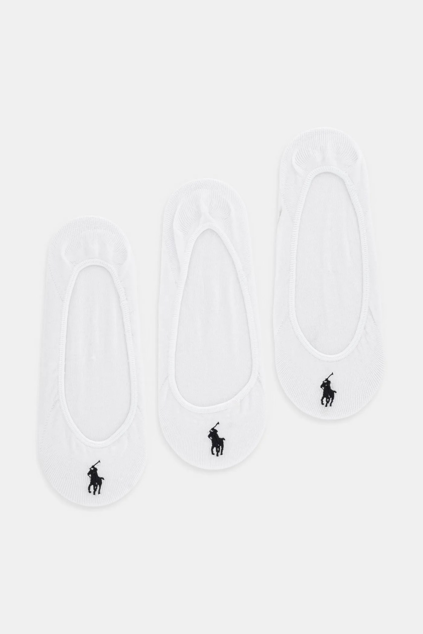 Levně Ponožky Polo Ralph Lauren dámské, bílá barva, 455770342