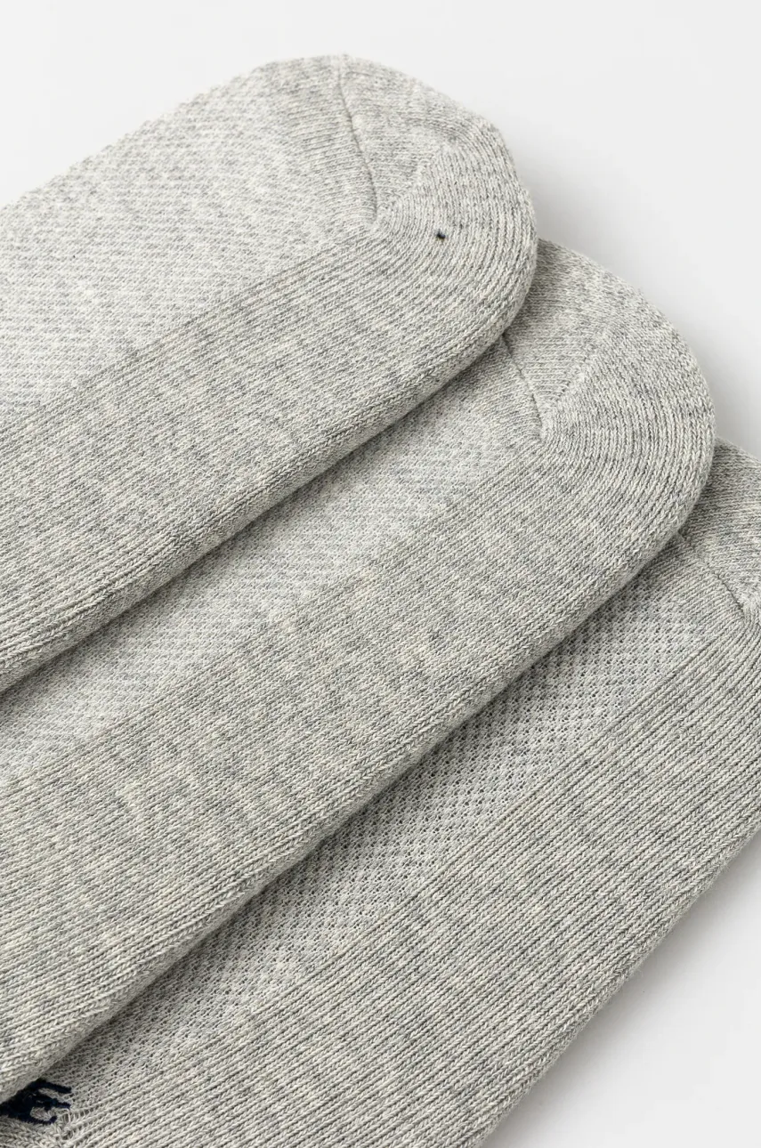 Носки Polo Ralph Lauren 3 шт женские цвет серый 455972885 Носки Polo Ralph Lauren 3 шт женские цвет серый 455972885