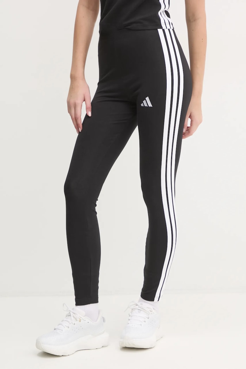 adidas colanți Essentials femei, culoarea negru, JE0072 adidas colanți Essentials femei, culoarea negru, JE0072