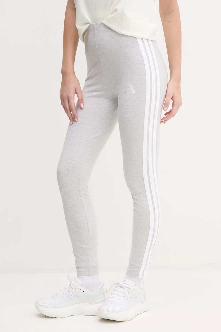 adidas colanti Essentials femei, culoarea gri, modelator, JE0075 adidas colanti Essentials femei, culoarea gri, modelator, JE0075