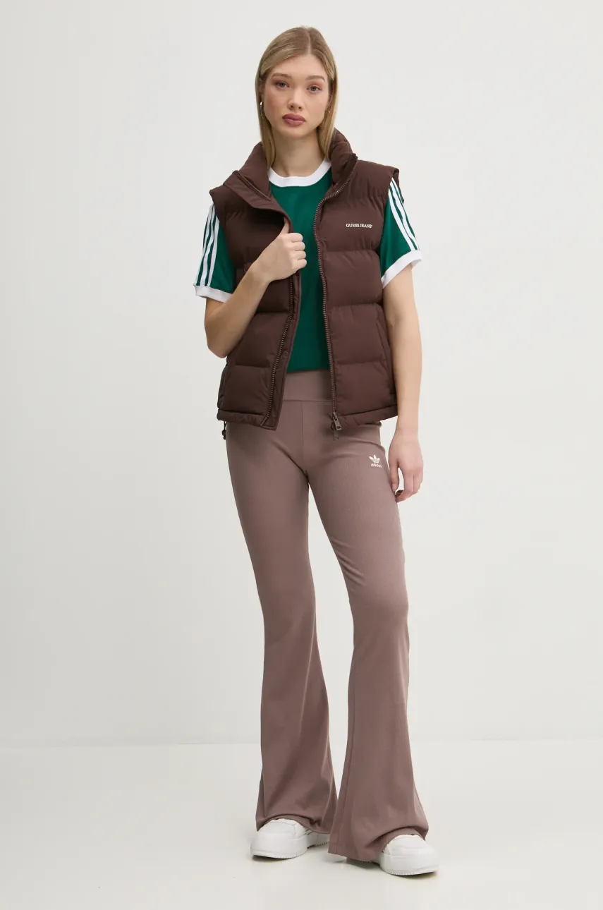 Спортивные штаны adidas Originals Essential цвет бежевый однотонные JC9023 Спортивные штаны adidas Originals Essential цвет бежевый однотонные JC9023