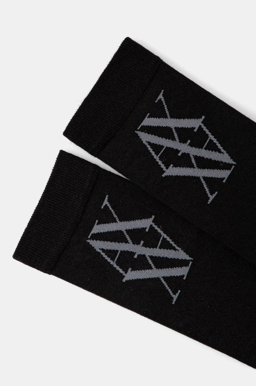 Шкарпетки Armani Exchange жіночі колір чорний XW000914 AF13661