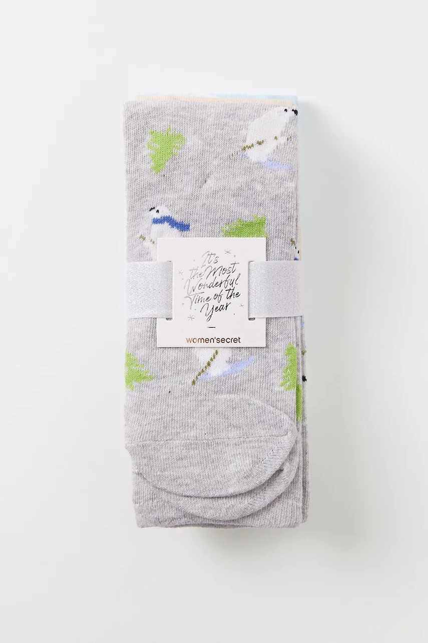 Носки womensecret GENERIC SOCKS PACKS 3 шт женские 4488627 Носки womensecret GENERIC SOCKS PACKS 3 шт женские 4488627