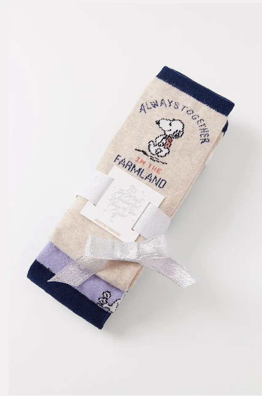 Хлопковые носки womensecret GENERIC SOCKS PACKS 3 шт цвет синий 4488623 Хлопковые носки womensecret GENERIC SOCKS PACKS 3 шт цвет синий 4488623