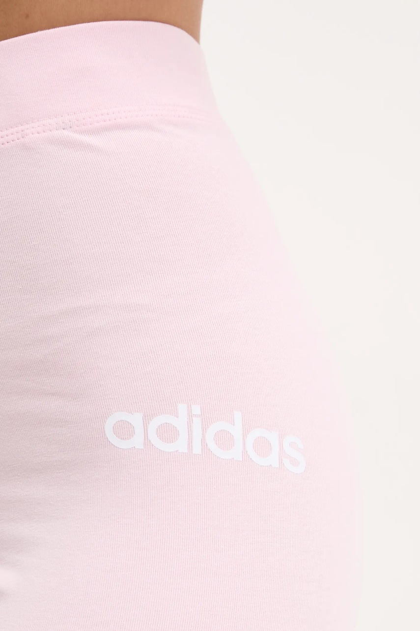 Κολάν adidas Essentials Linear χρώμα: ροζ, JD3156 φωτογραφία