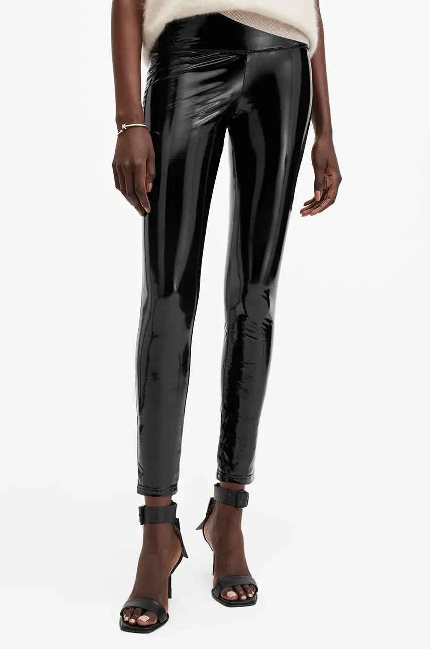 Леггинсы AllSaints CORA женские цвет чёрный однотонные W059TB Леггинсы AllSaints CORA женские цвет чёрный однотонные W059TB