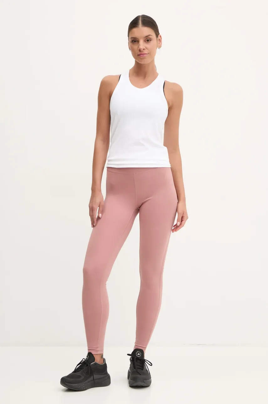 Леггинсы для йоги adidas Performance All Me Essentials цвет розовый однотонные JN6877 Леггинсы для йоги adidas Performance All Me Essentials цвет розовый однотонные JN6877