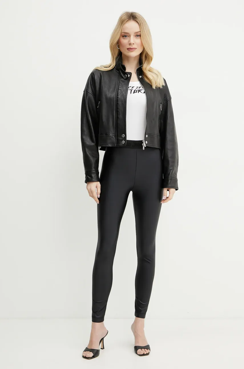 Леггинсы Versace Jeans Couture женские цвет чёрный однотонные 78HAC101 J0062 Леггинсы Versace Jeans Couture женские цвет чёрный однотонные 78HAC101 J0062