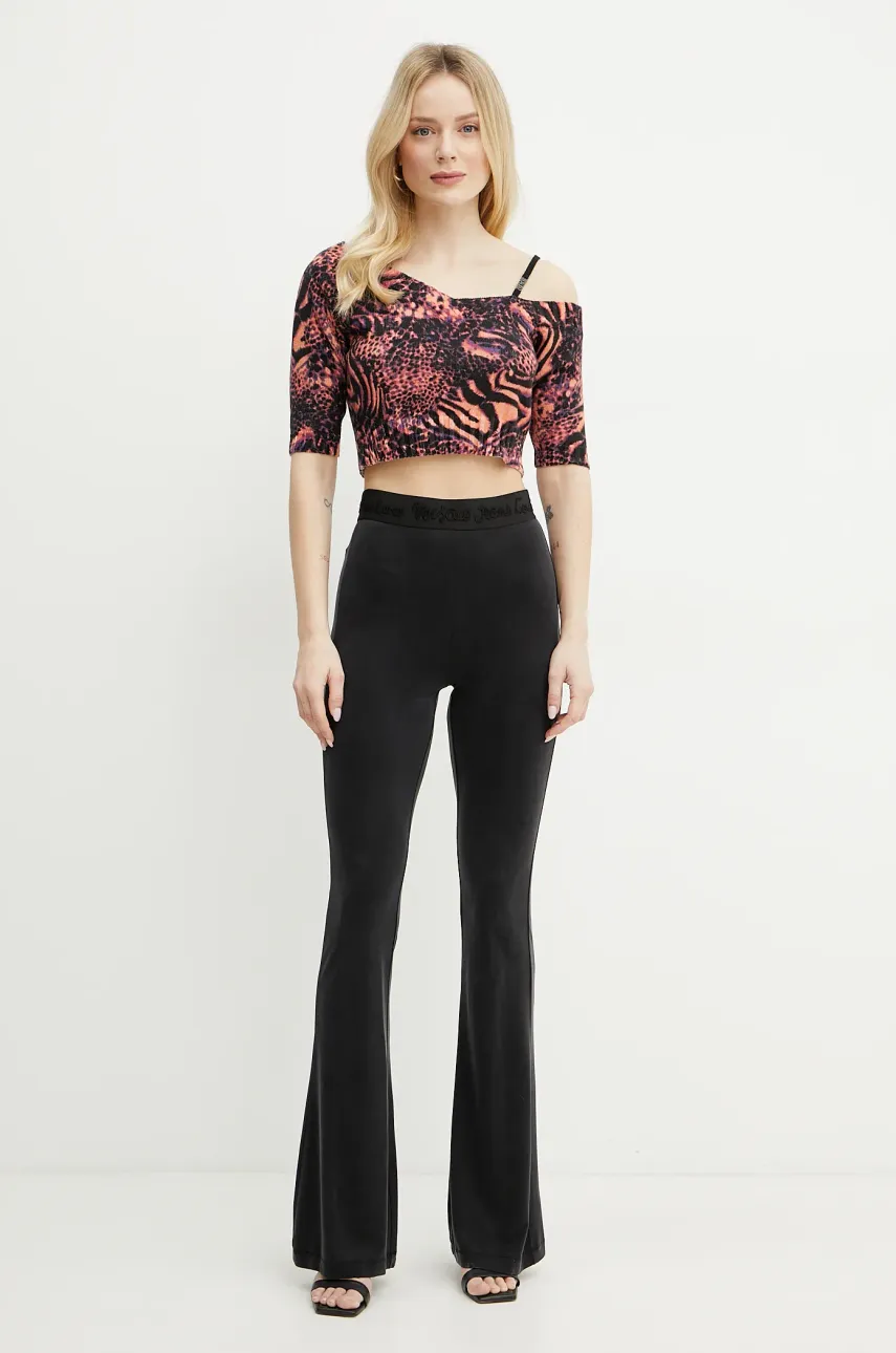 Леггинсы Versace Jeans Couture женские цвет чёрный однотонные 78HAC107 J0190 Леггинсы Versace Jeans Couture женские цвет чёрный однотонные 78HAC107 J0190