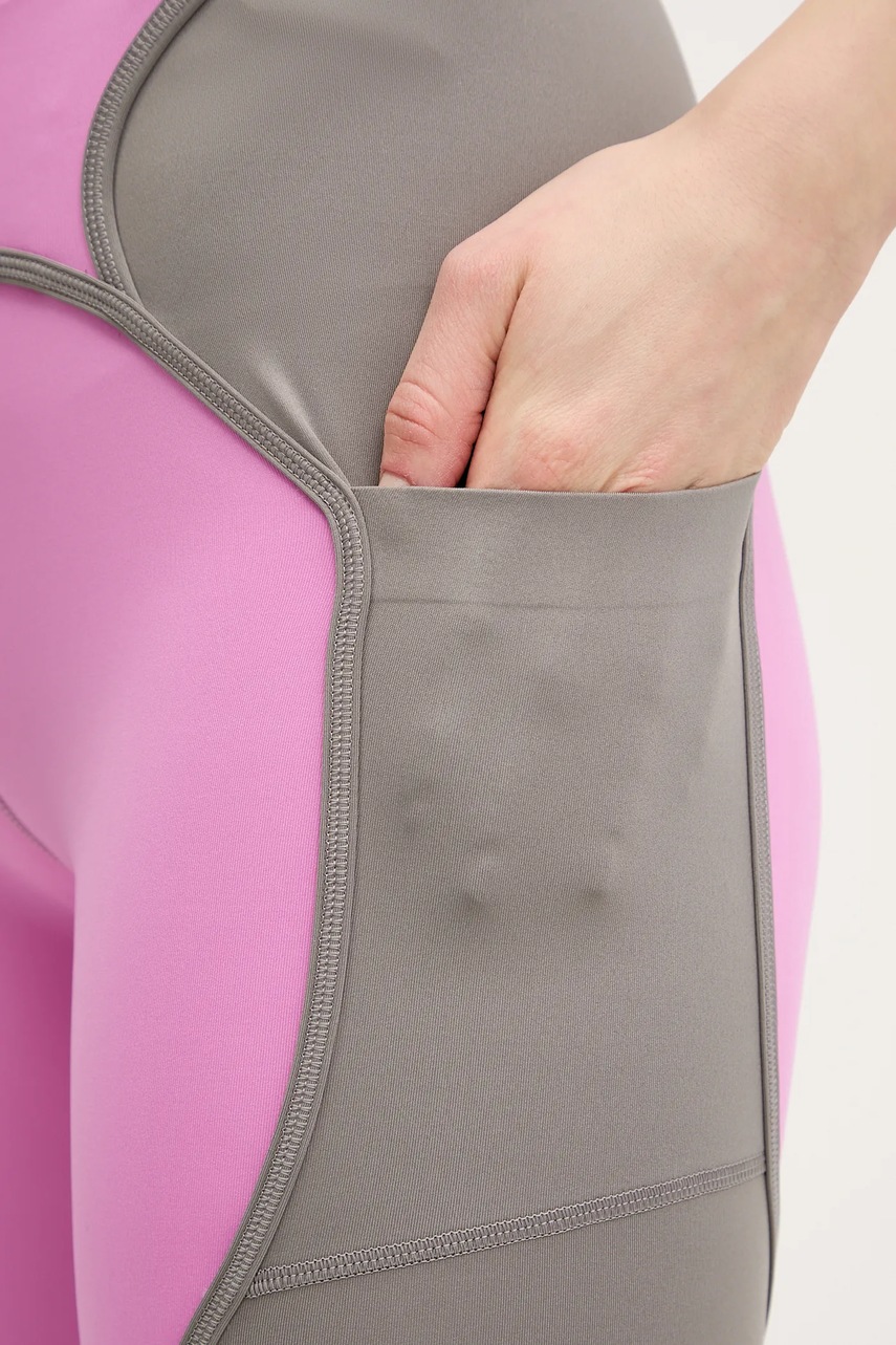 Κολάν προπόνησης adidas by Stella McCartney Two-Tone χρώμα: μοβ, JI5247 φωτογραφία