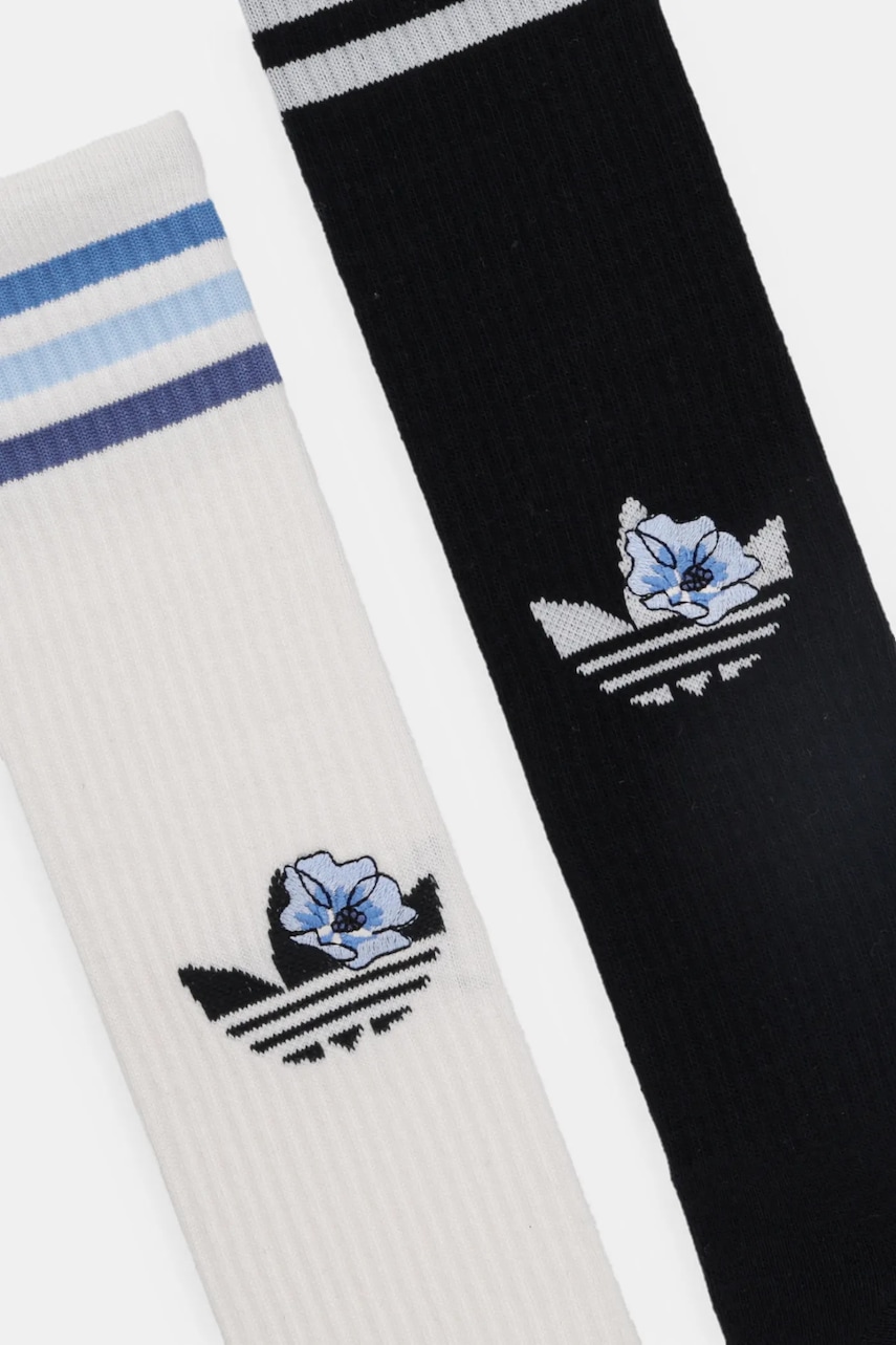 Носки adidas Originals Liberty 2 шт цвет бежевый JC8659 Носки adidas Originals Liberty 2 шт цвет бежевый JC8659
