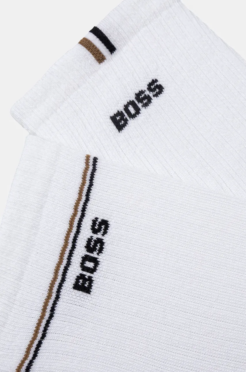 Носки BOSS 2 шт женские цвет белый 50502113 Носки BOSS 2 шт женские цвет белый 50502113