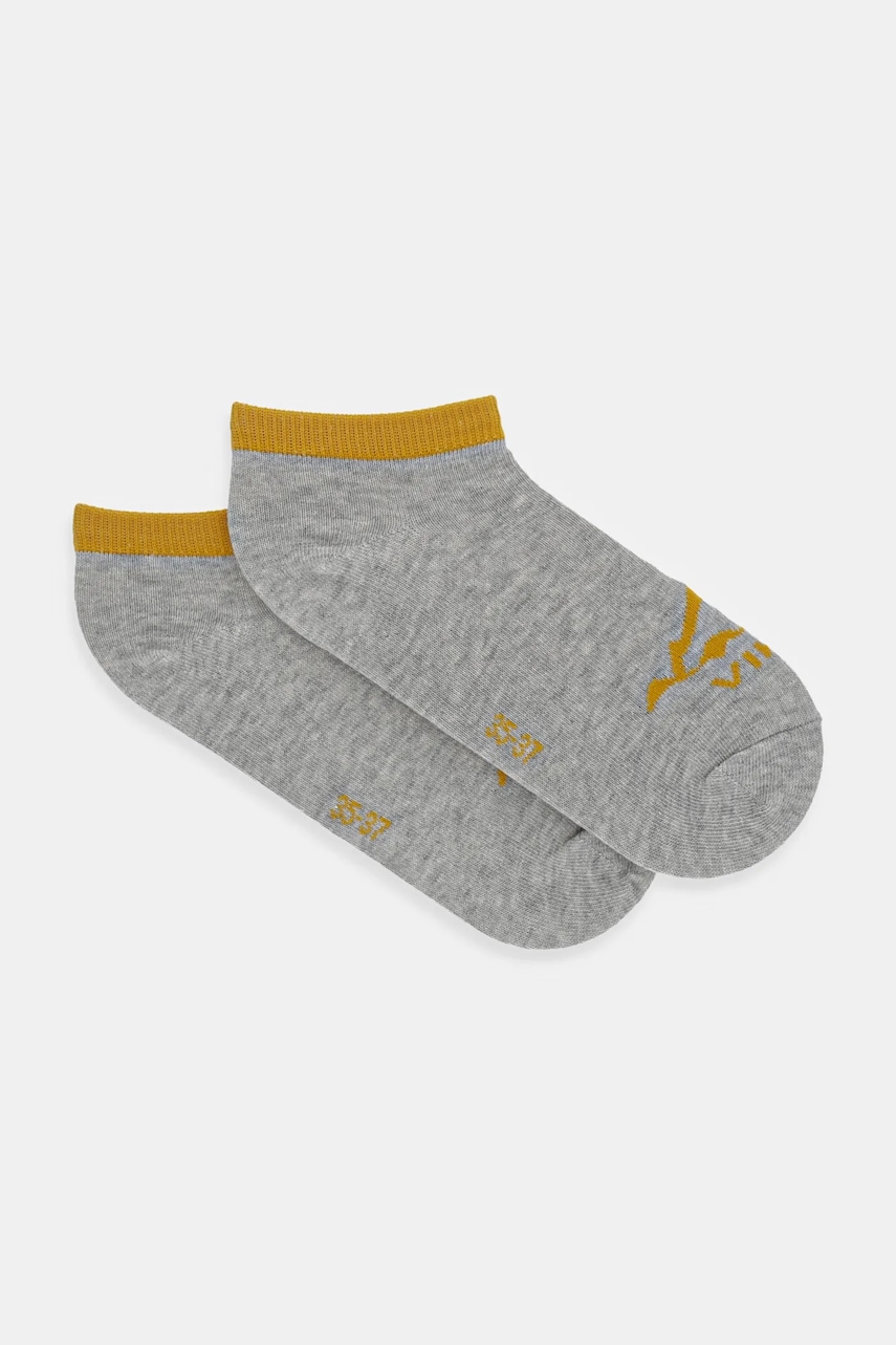 Viking șosete femei, culoarea gri, 920/25/9016