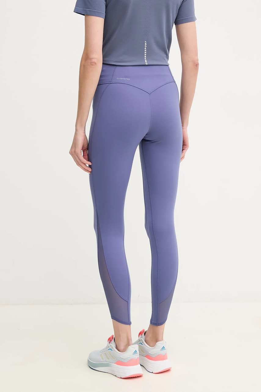 Puma edzős legging Cloudspun lila, sima, 526662 termék 2. képe