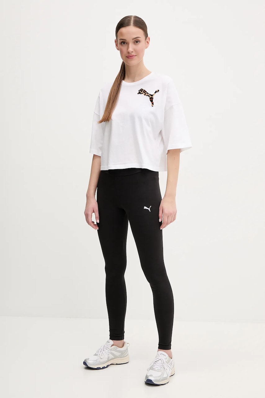 Леггинсы Puma женские цвет чёрный однотонные 682424 Леггинсы Puma женские цвет чёрный однотонные 682424