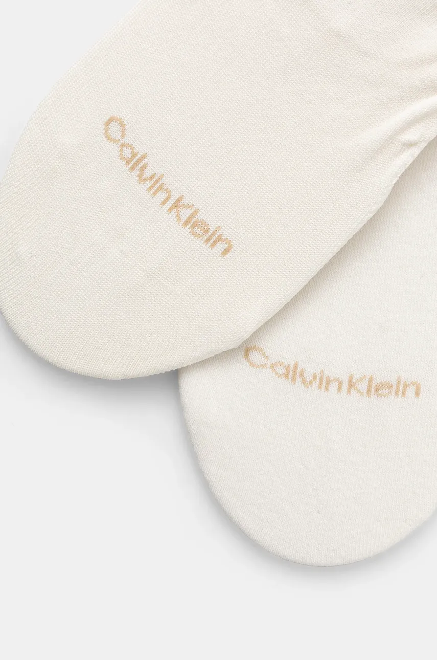 Носки Calvin Klein 2 шт женские цвет белый 701232644 Носки Calvin Klein 2 шт женские цвет белый 701232644