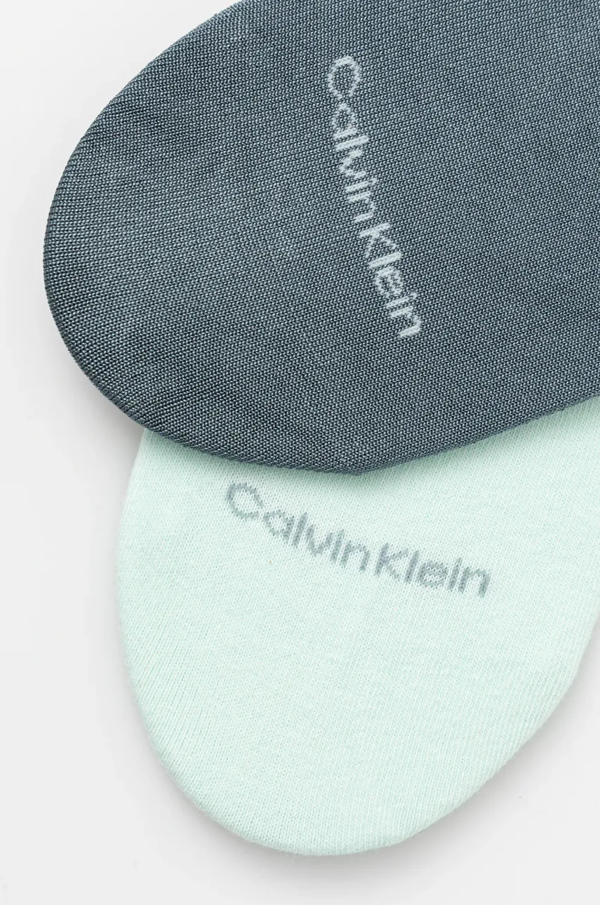 Носки Calvin Klein 2 шт женские цвет зелёный 701232644 Носки Calvin Klein 2 шт женские цвет зелёный 701232644