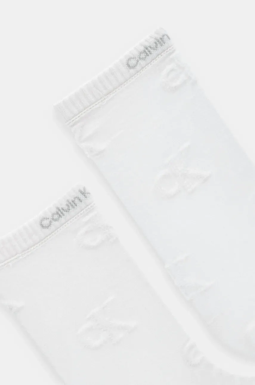 Носки Calvin Klein Jeans женские цвет белый 701232643 Носки Calvin Klein Jeans женские цвет белый 701232643