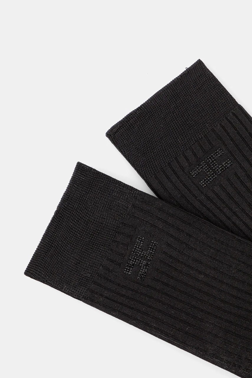 Хлопковые носки цвет чёрный CZ08L52E2