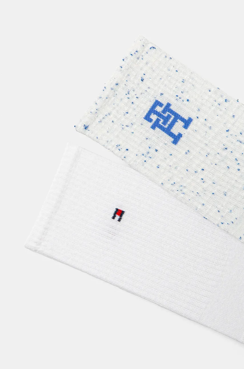 Шкарпетки Tommy Hilfiger 2-pack жіночі колір білий 701232609
