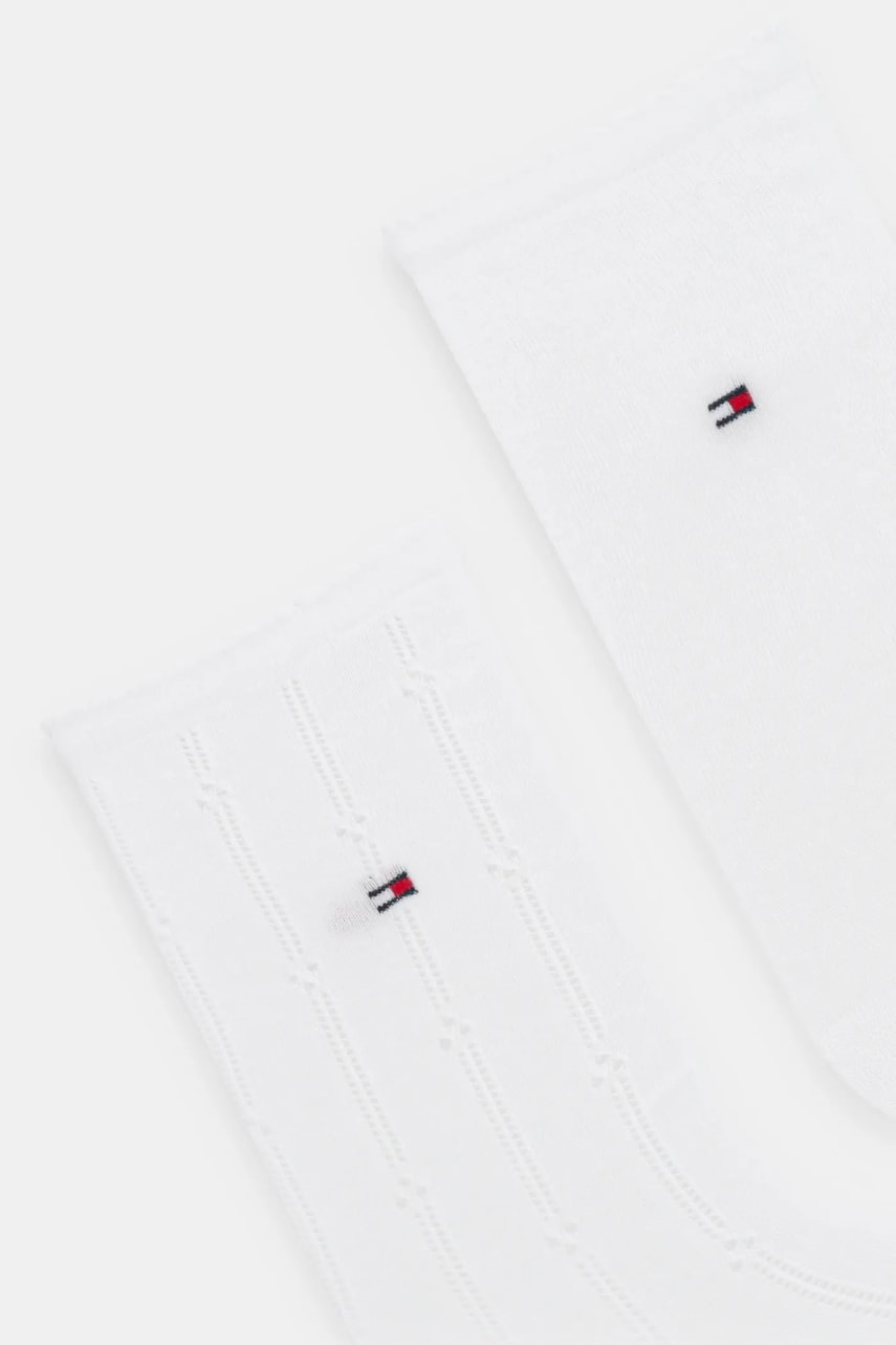 Носки Tommy Hilfiger 2 шт женские цвет белый 701232610 Носки Tommy Hilfiger 2 шт женские цвет белый 701232610