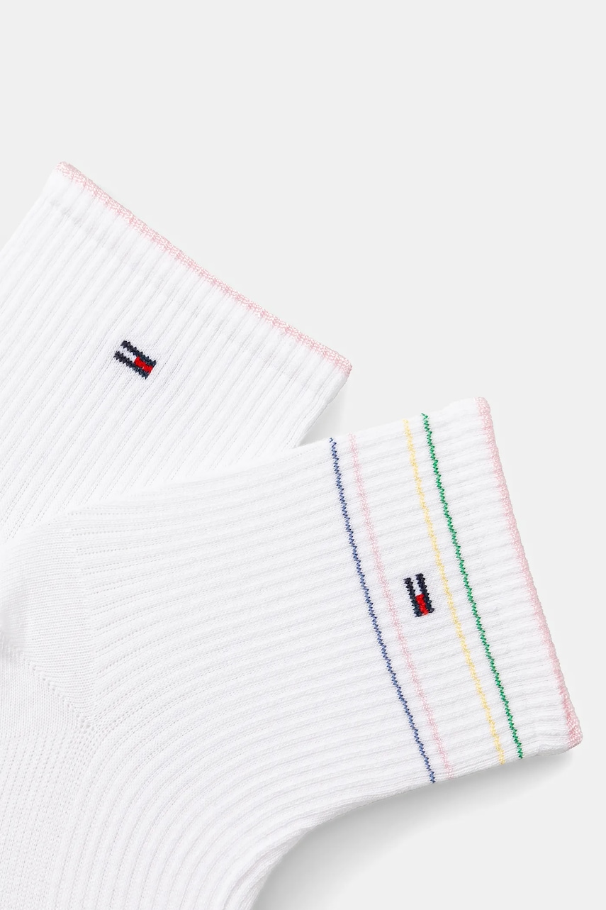 Носки Tommy Hilfiger 2 шт женские цвет белый 701232614 Носки Tommy Hilfiger 2 шт женские цвет белый 701232614