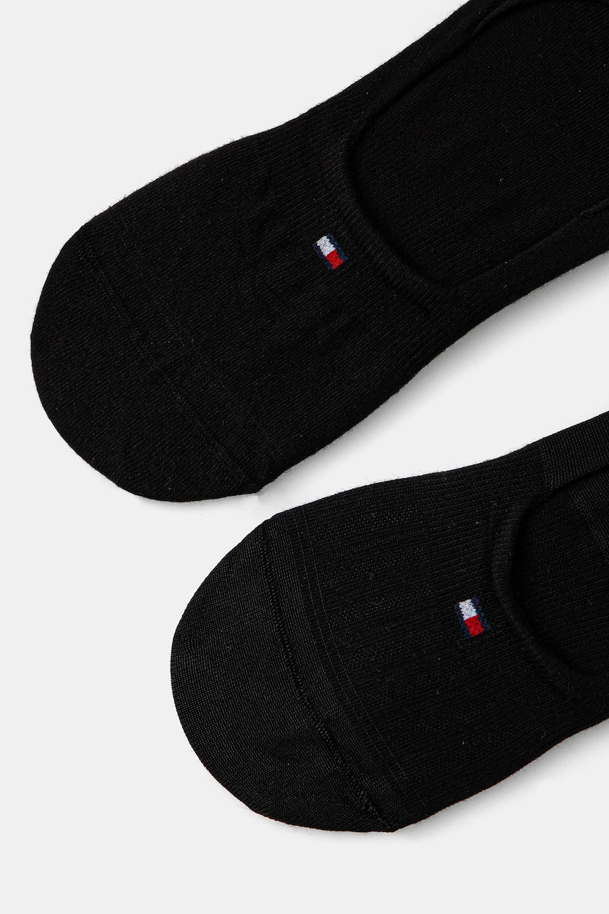 Короткие носки Tommy Hilfiger 2 шт женские цвет чёрный 701233710 Короткие носки Tommy Hilfiger 2 шт женские цвет чёрный 701233710