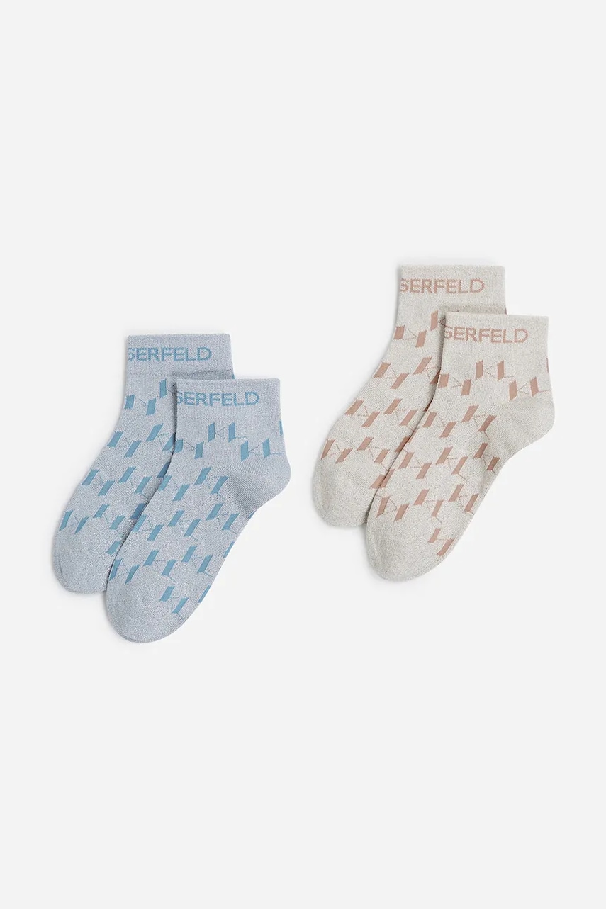 Karl Lagerfeld șosete 2-pack femei, A2W47007