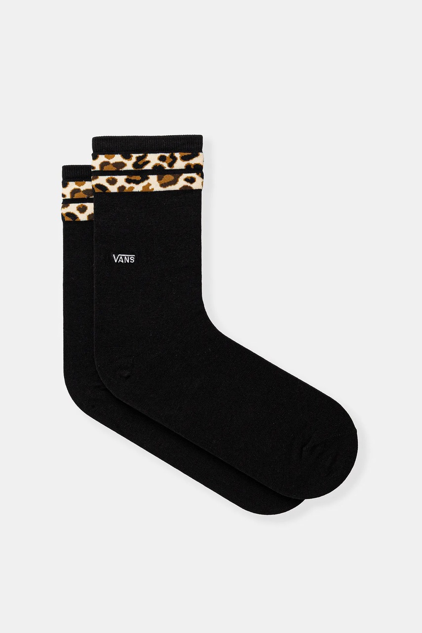 Vans șosete femei, culoarea negru, VN0A49ZDBML1