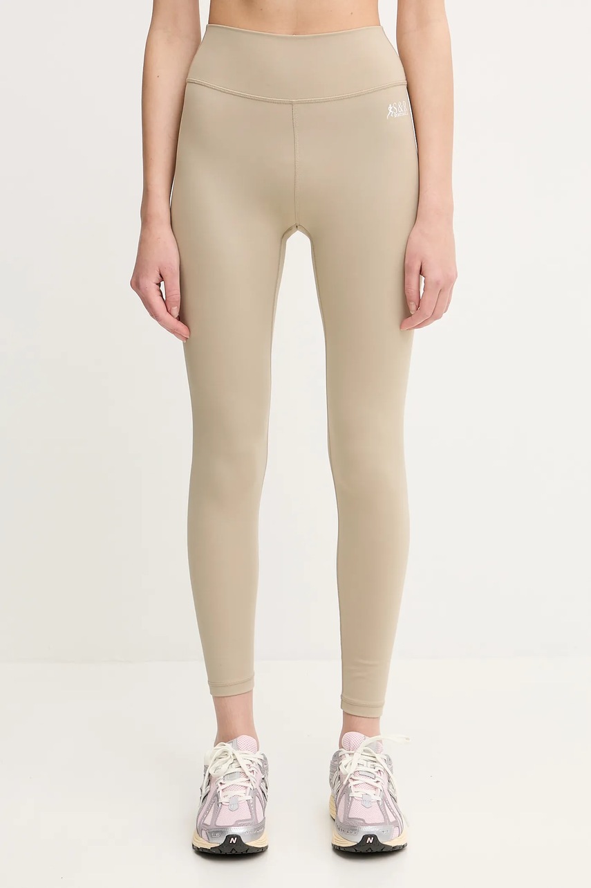 Legíny Sporty & Rich Sr Runner dámské, béžová barva, PA002622139GY15