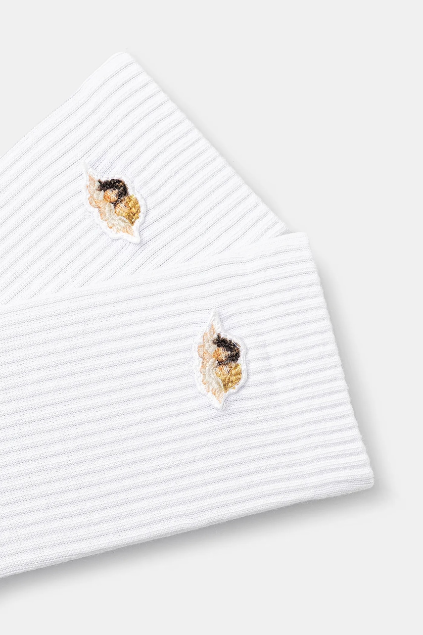 Носки Fiorucci Angel Patch цвет белый U02SPASO248CO01WH01 Носки Fiorucci Angel Patch цвет белый U02SPASO248CO01WH01