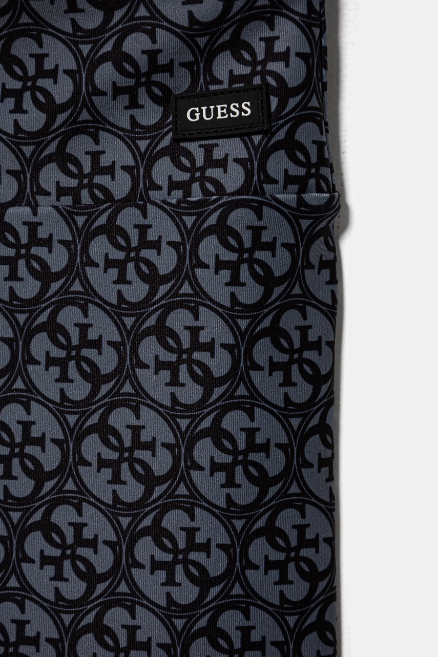 Дитячі легінси Guess колір сірий візерунок J5RB03 MC01P