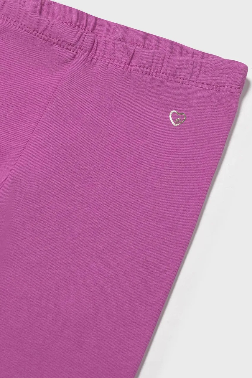 Mayoral baba pamut leggings rózsaszín, sima, 703 termék 2. képe