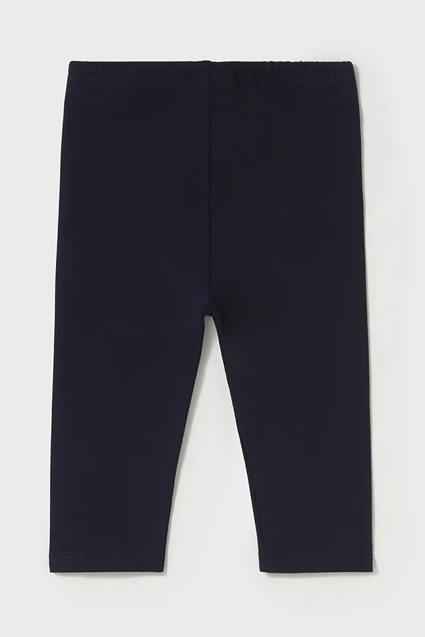 Дитячі бавовняні легінси Mayoral колір синій однотонні 703