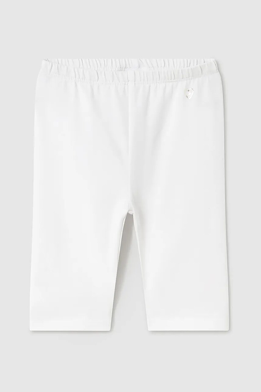 Mayoral leggins copii culoarea alb, neted, 706