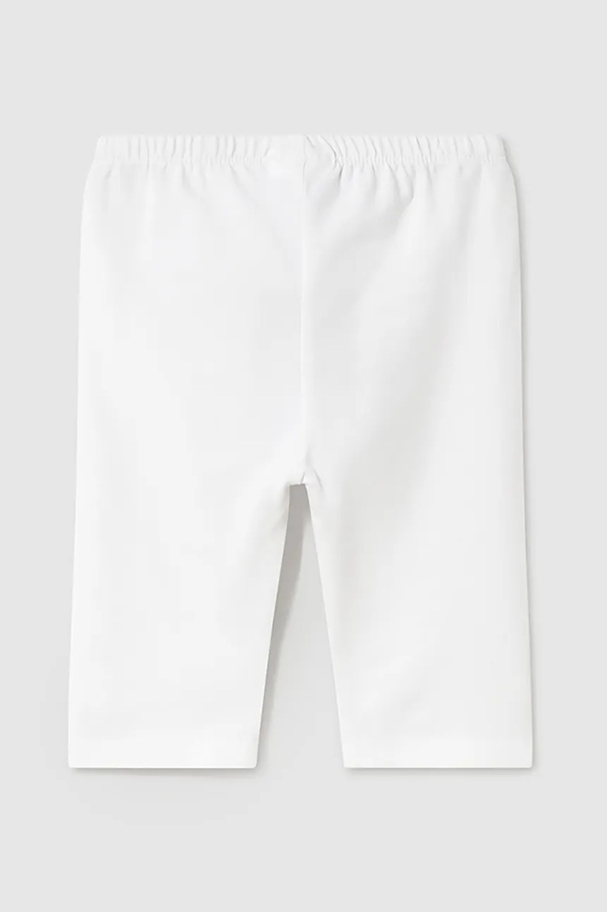 Детские леггинсы Mayoral цвет белый однотонные 706 Детские леггинсы Mayoral цвет белый однотонные 706