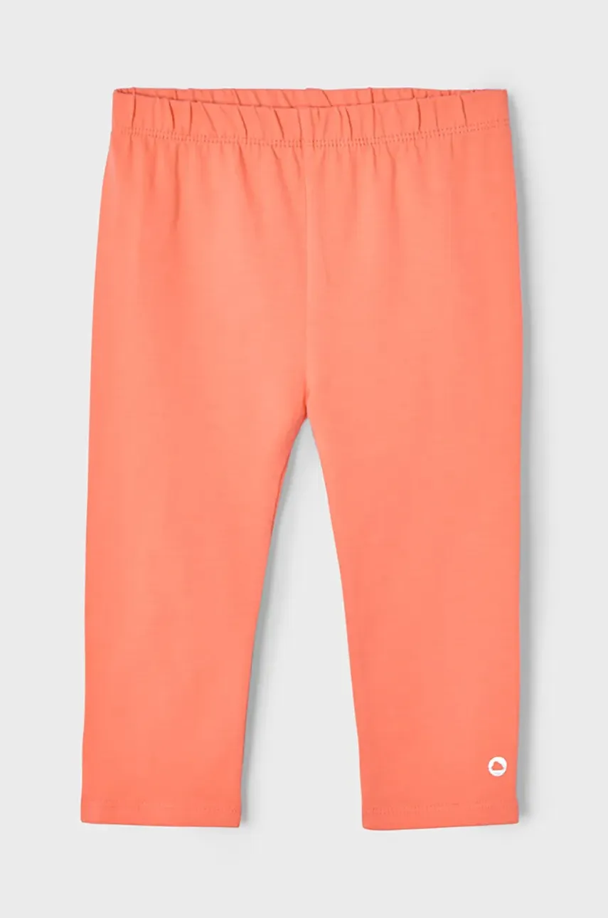 Mayoral leggins 3/4 copii culoarea portocaliu, neted, 723