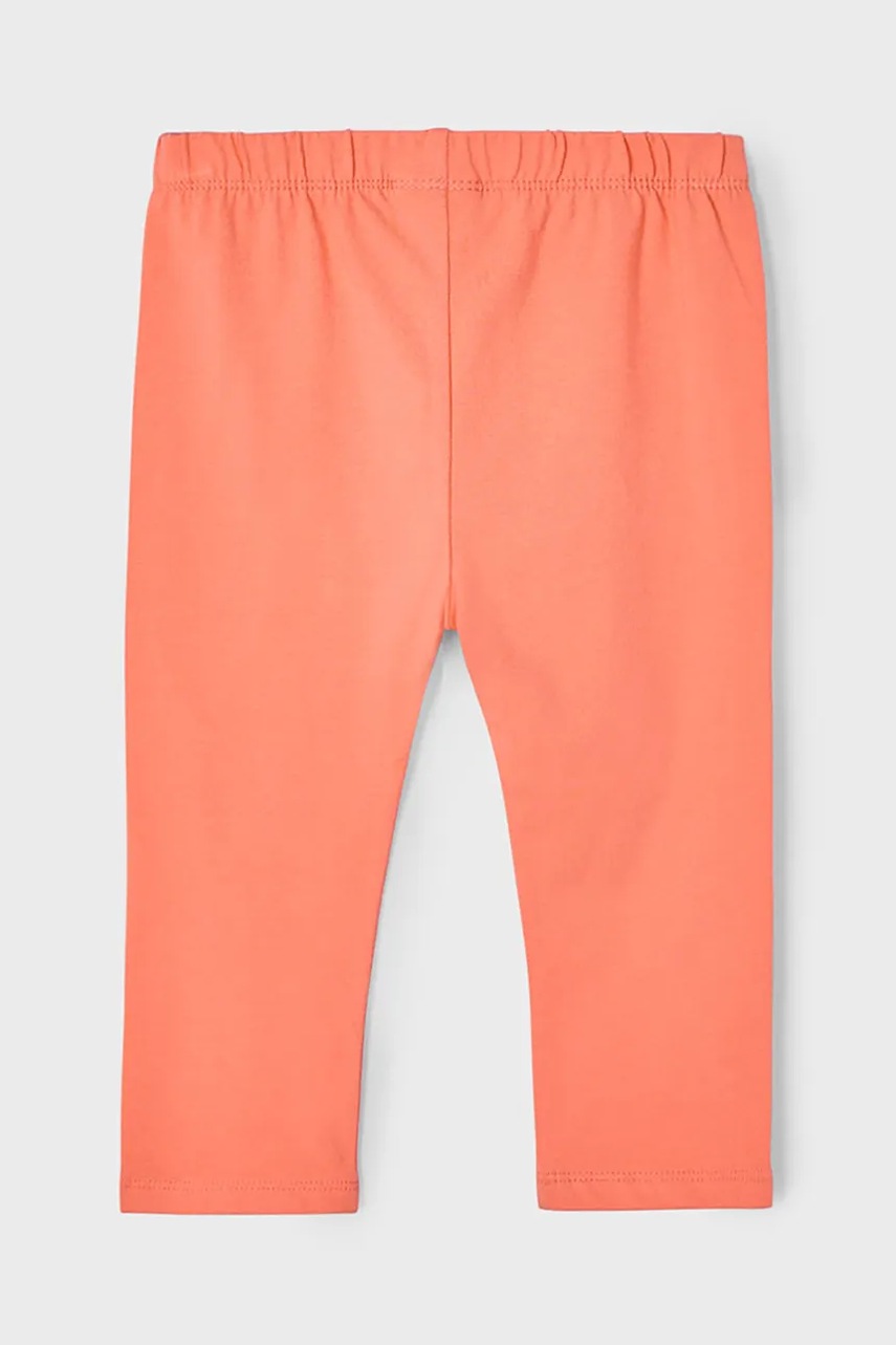 Дитячі легінси Mayoral 3/4 колір помаранчевий однотонні 723