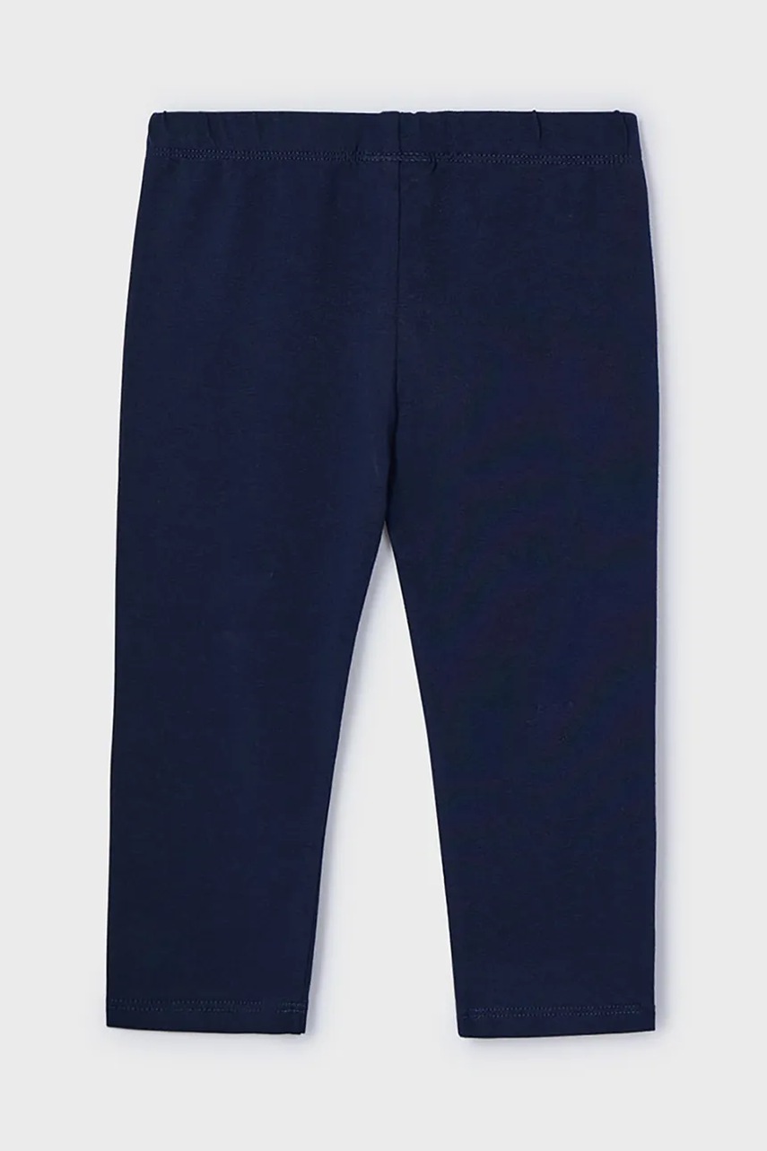 Детские леггинсы Mayoral 3/4 цвет синий однотонные 723