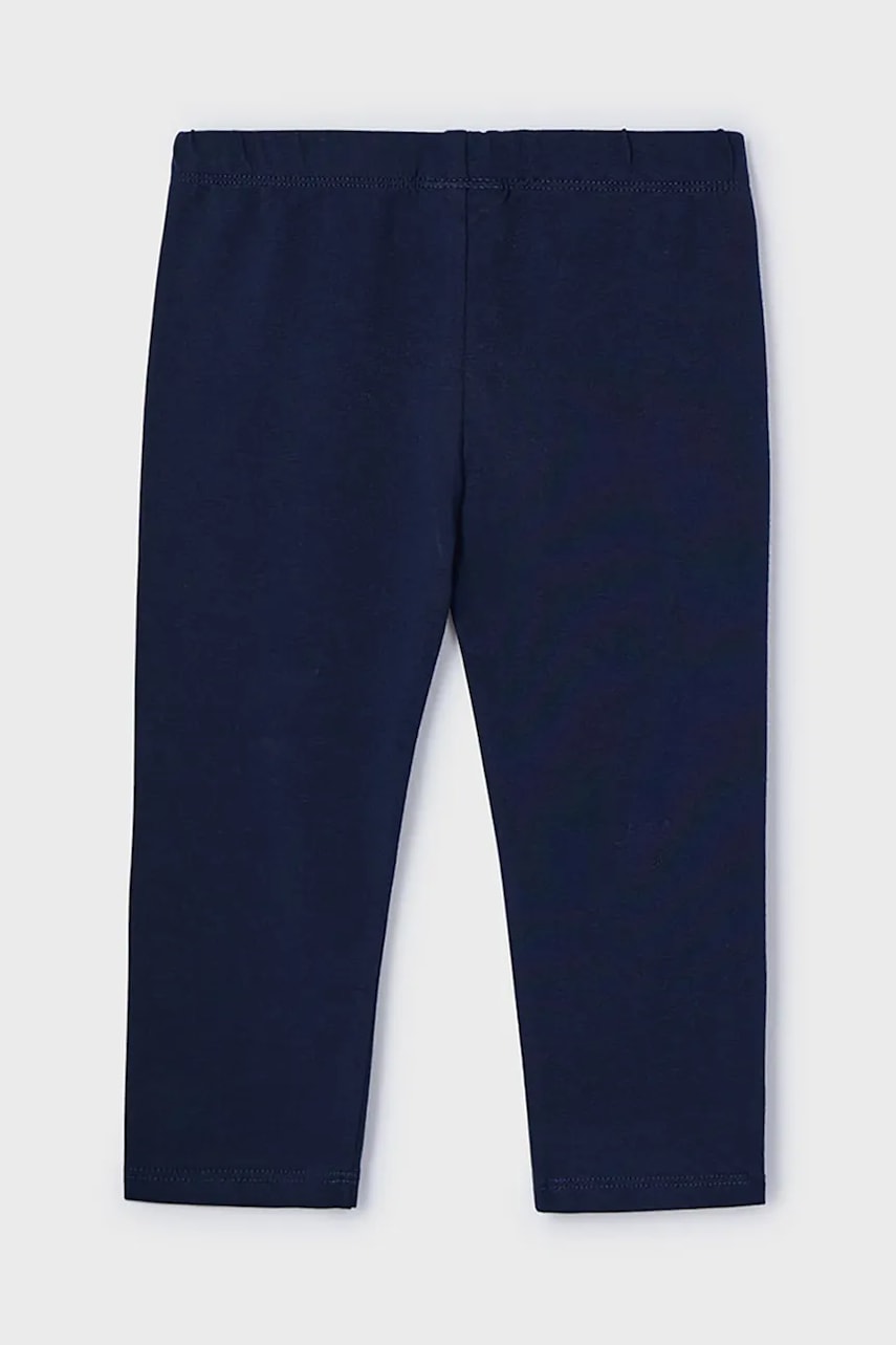 Детские леггинсы Mayoral 3/4 цвет синий однотонные 723 Детские леггинсы Mayoral 3/4 цвет синий однотонные 723