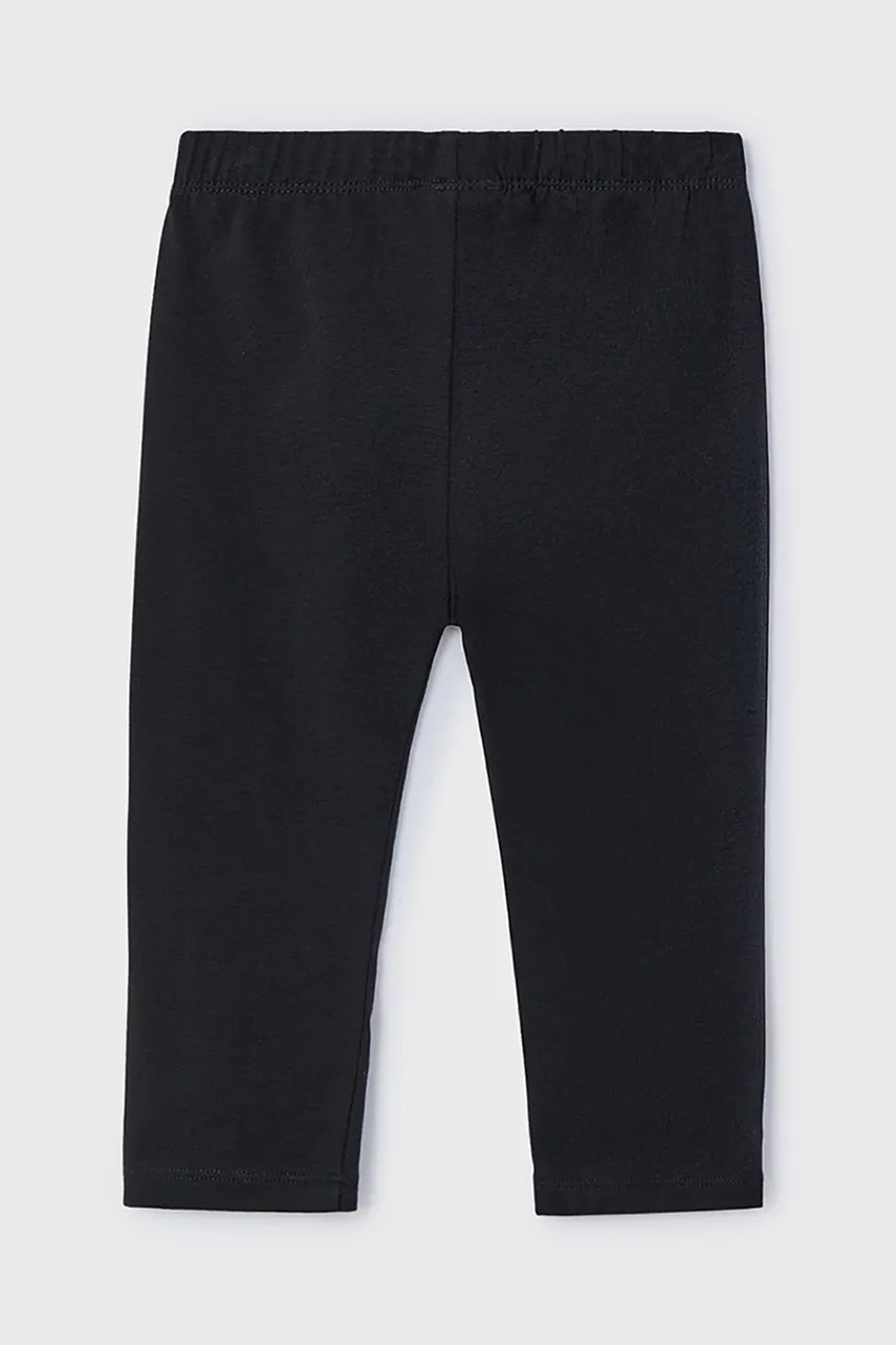 Детские леггинсы Mayoral 3/4 цвет чёрный однотонные 723 Детские леггинсы Mayoral 3/4 цвет чёрный однотонные 723