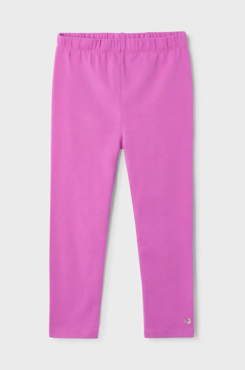 Mayoral leggins copii culoarea roz, uni, 748