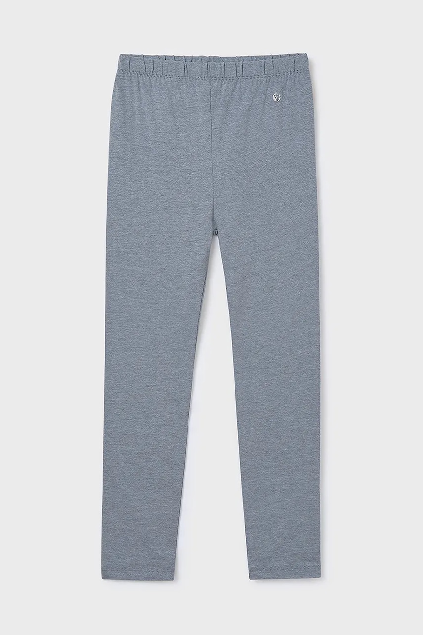 Mayoral leggins copii culoarea gri, neted, 752 Mayoral leggins copii culoarea gri, neted, 752