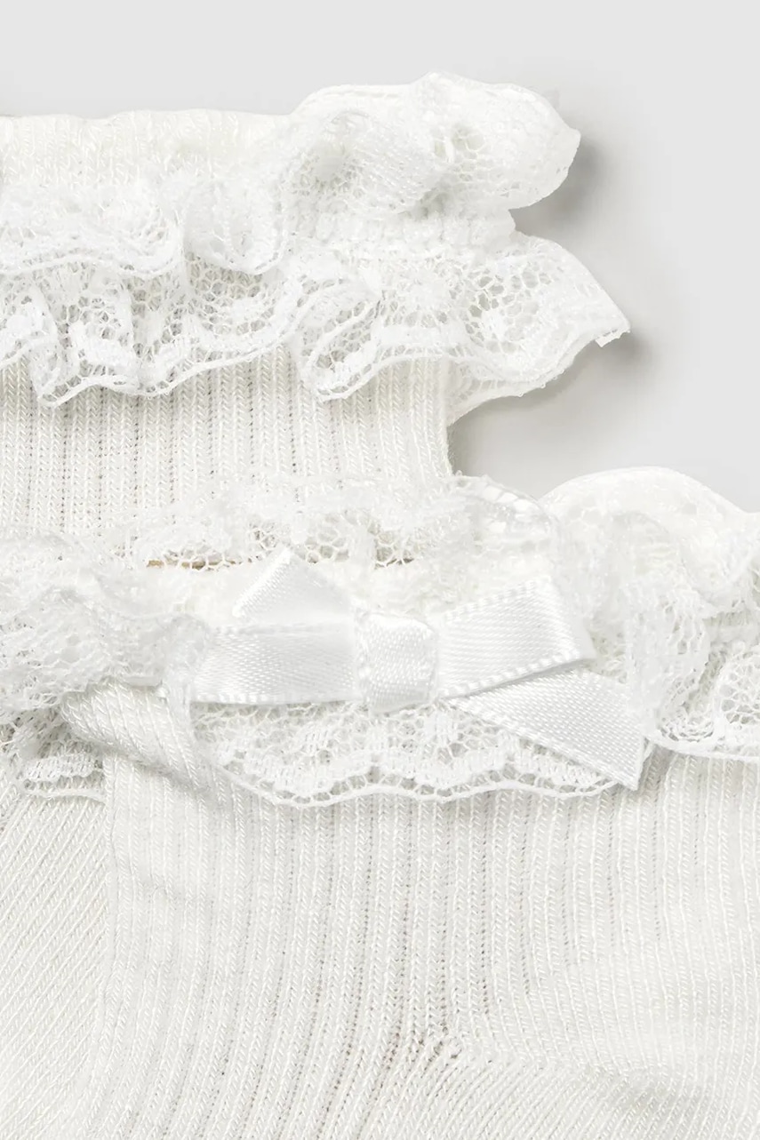 Детские носки Mayoral Newborn цвет бежевый 9868 Детские носки Mayoral Newborn цвет бежевый 9868