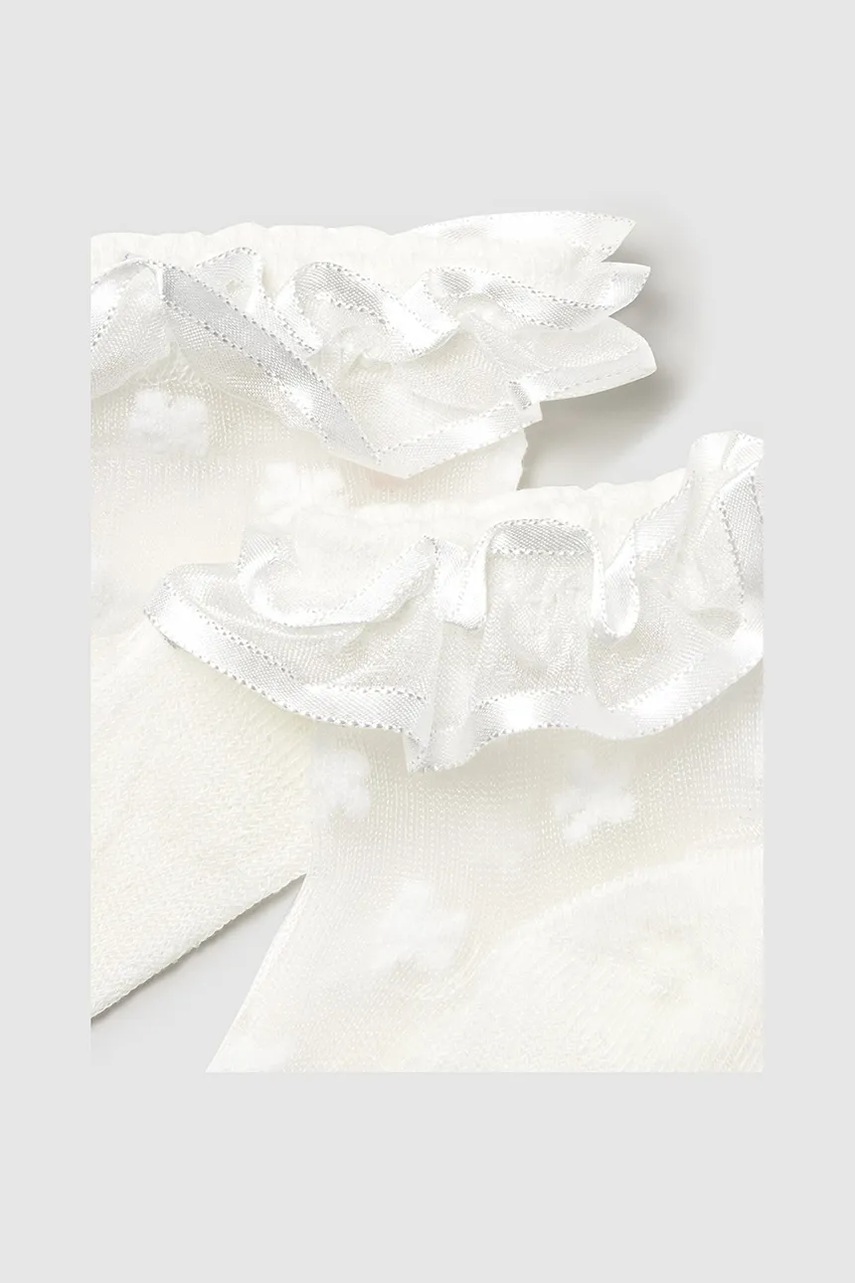 Детские носки Mayoral Newborn цвет бежевый 9871