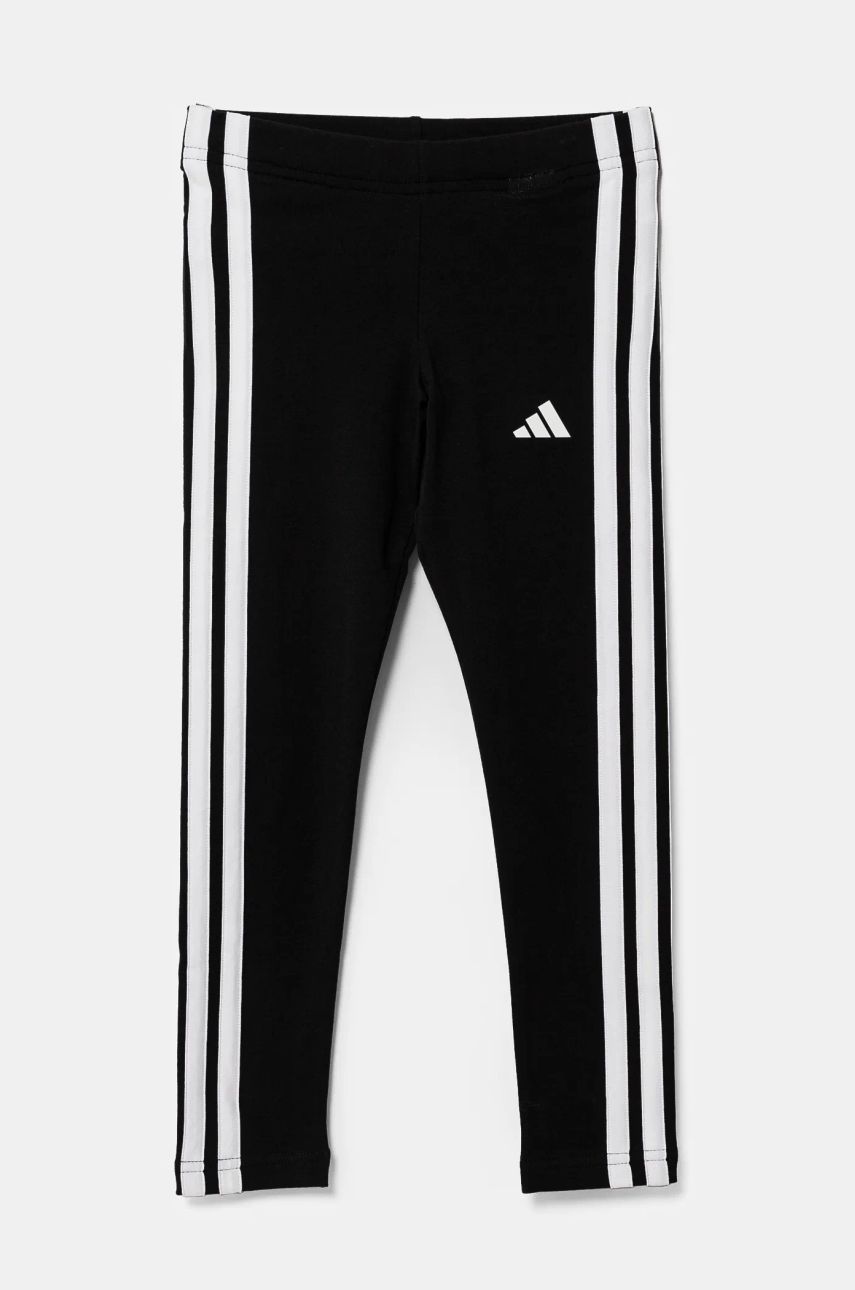 adidas leggins copii culoarea negru, cu imprimeu, JE0313