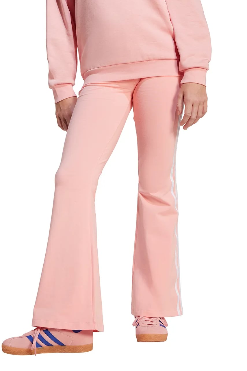 adidas Originals pantaloni de trening pentru copii culoarea portocaliu, cu imprimeu, JD1640
