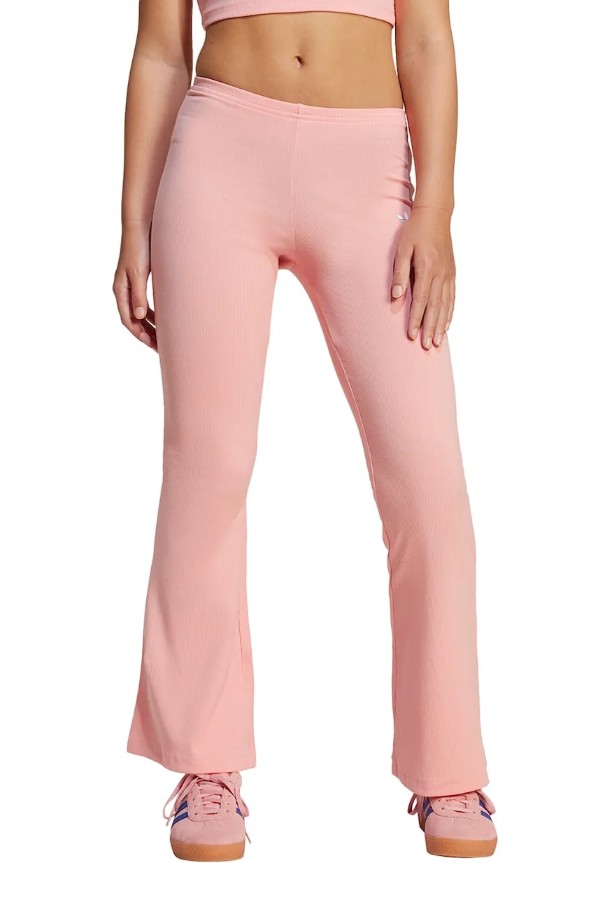 adidas Originals pantaloni copii culoarea roz, neted, JC8438 adidas Originals pantaloni copii culoarea roz, neted, JC8438